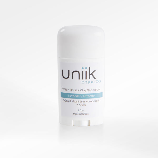 Witch Hazel + Clay All Natural Deodorant (Lavender)