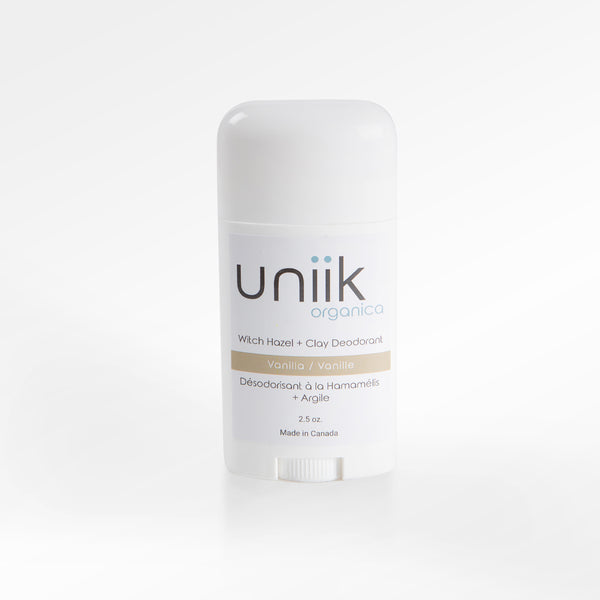 Witch Hazel + Clay Deodorant (Vanilla)