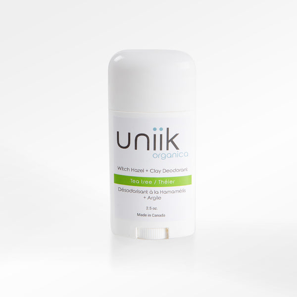 Witch Hazel + Clay All Natural Deodorant (Tea Tree)